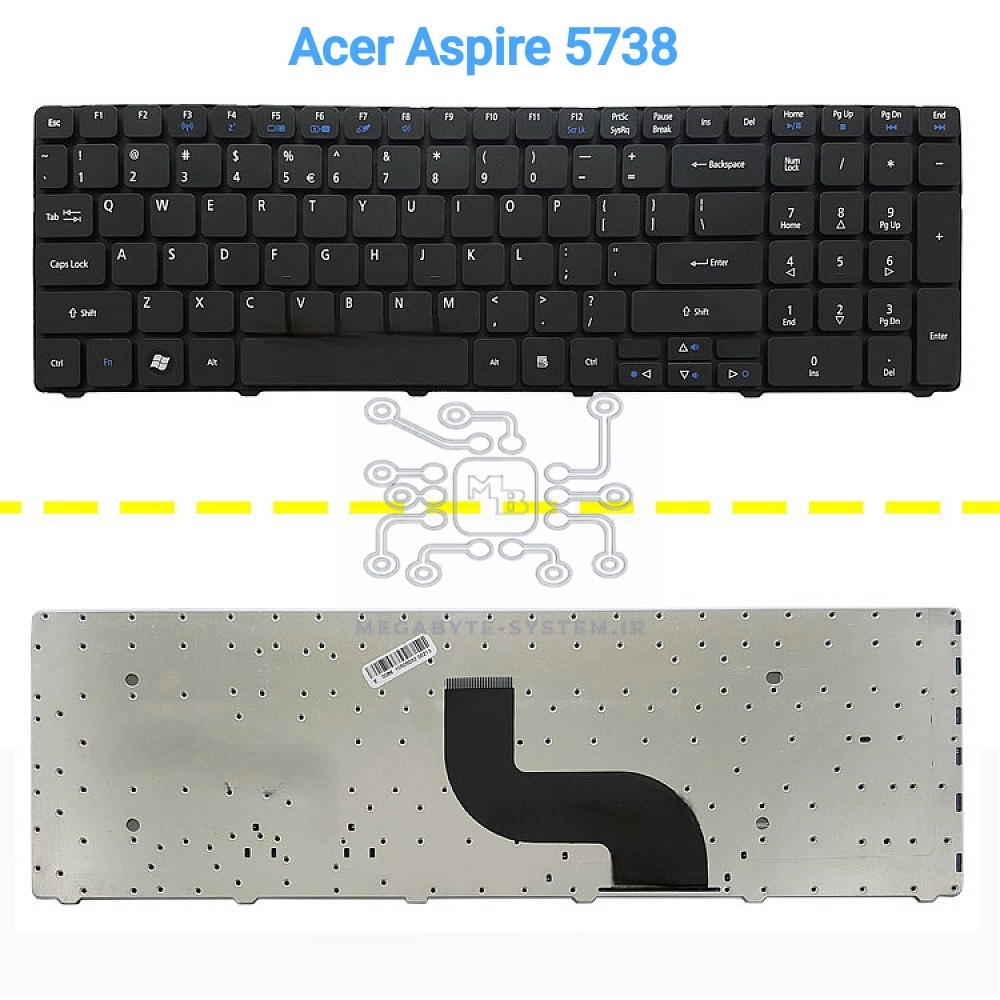 کیبورد لپ تاپ ایسر مدل ACERAspire 5739