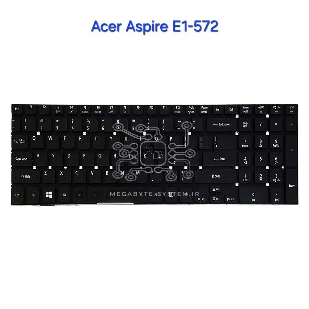 کیبورد لپ تاپ ایسر مدل Acer Aspire E1-522
