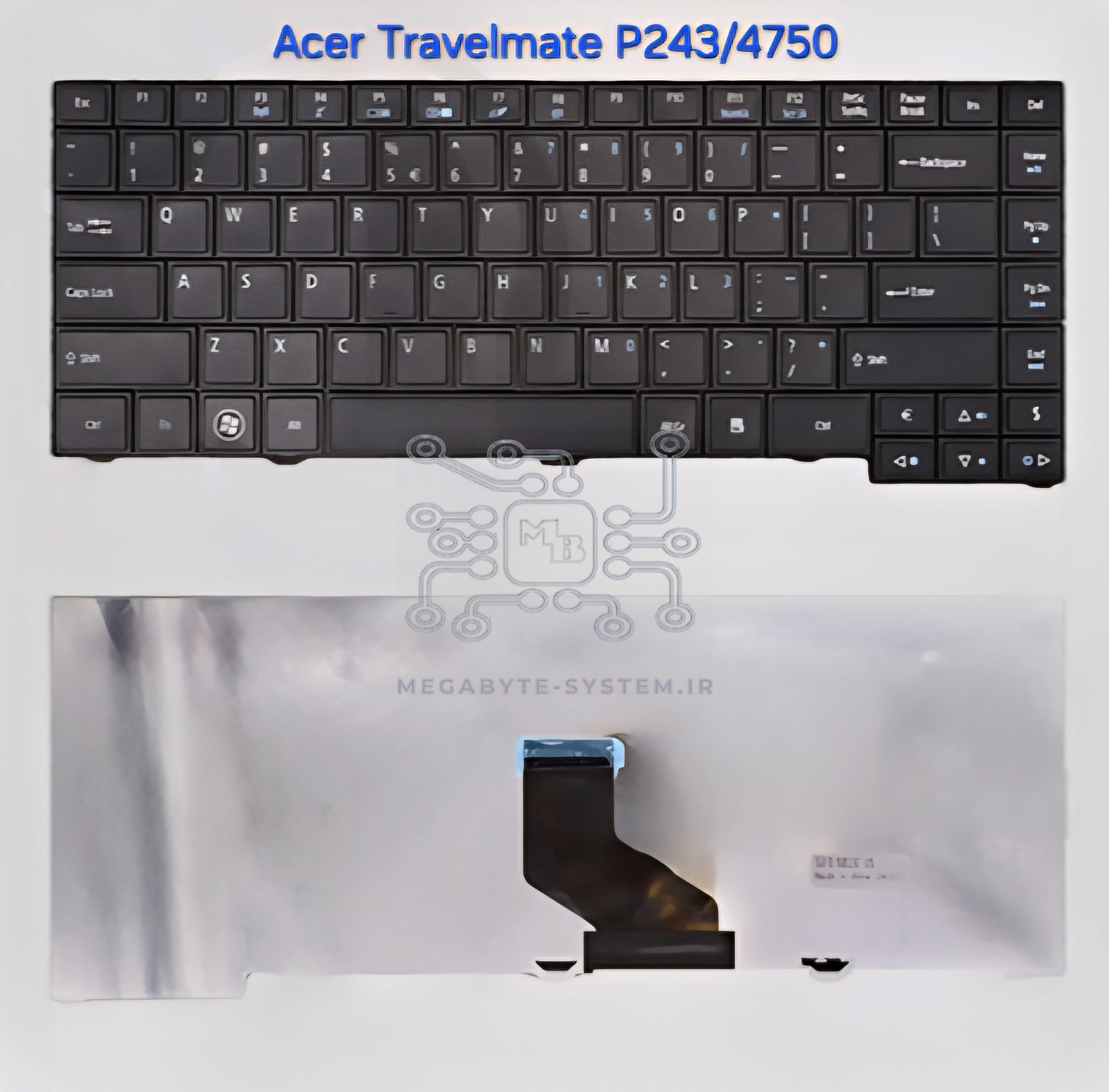 کیبورد لپتاپ ایسر مدل ACER TravelMate 4750\P243