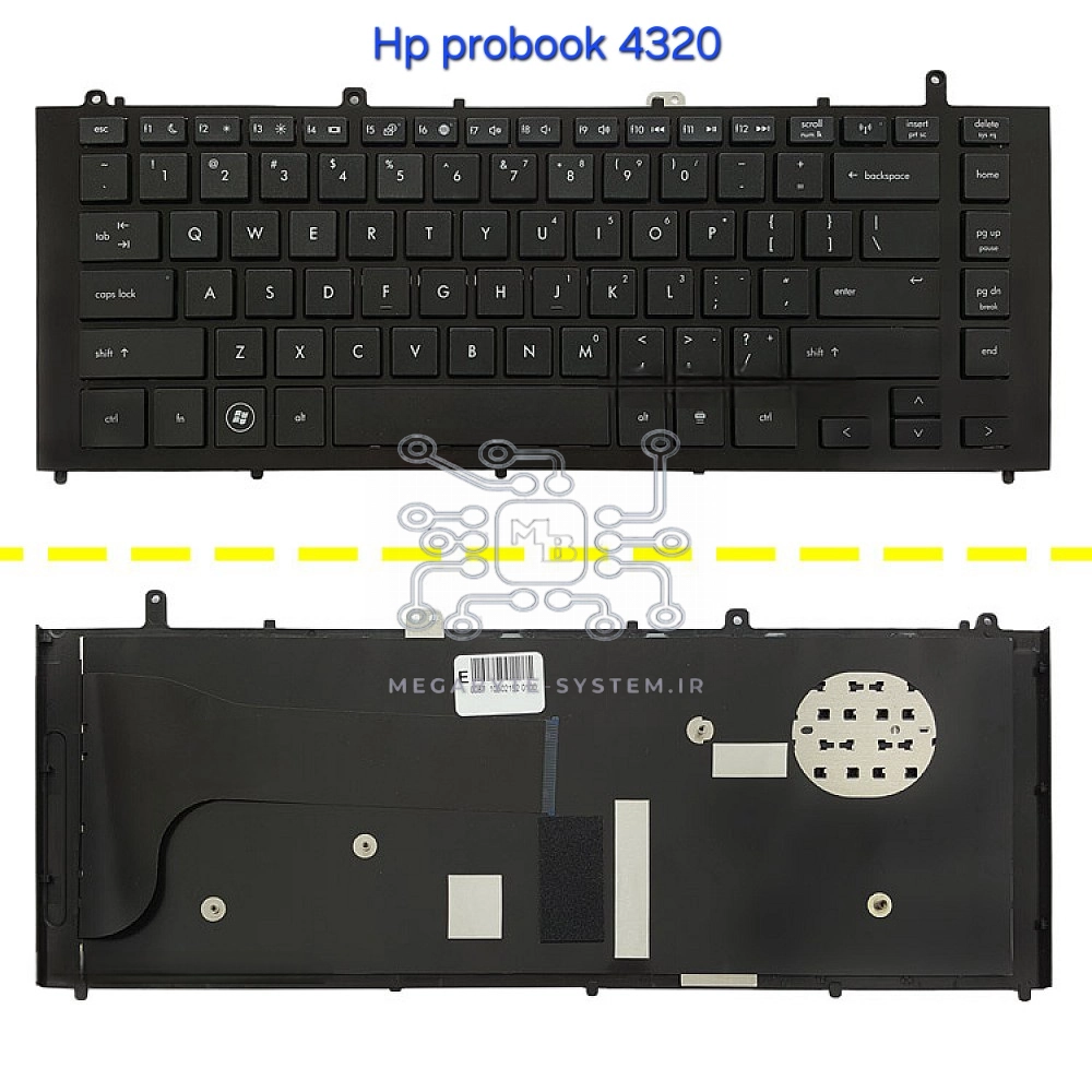 کیبورد لپتاپ اچ پی مدل Hp Probook 4326s