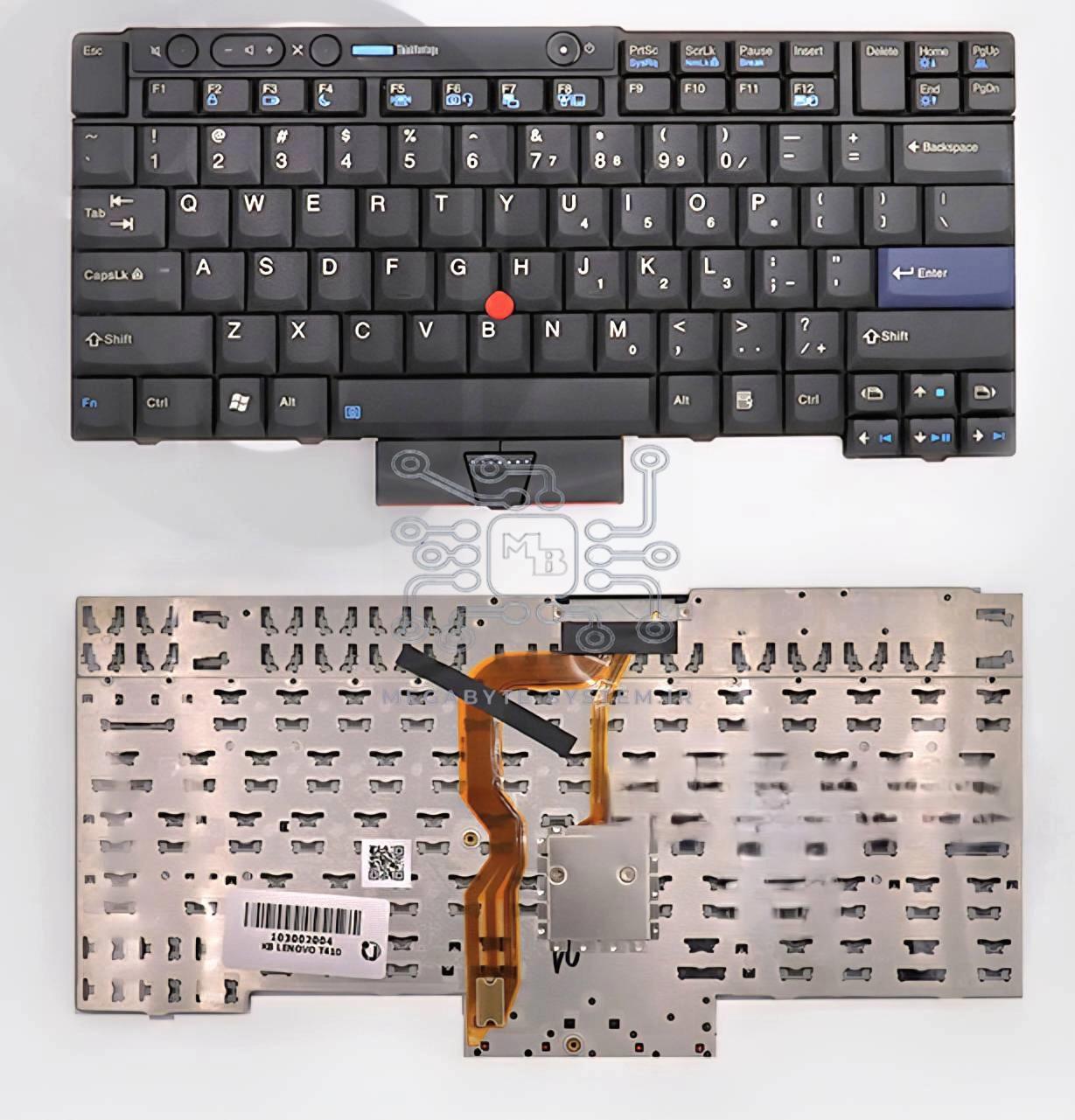 کیبورد لپ تاپ لنوو مدل Lenovo thinkpad X220
