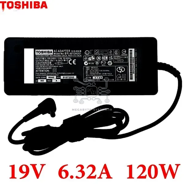شارژر لپ تاپ Toshiba Satellite P500